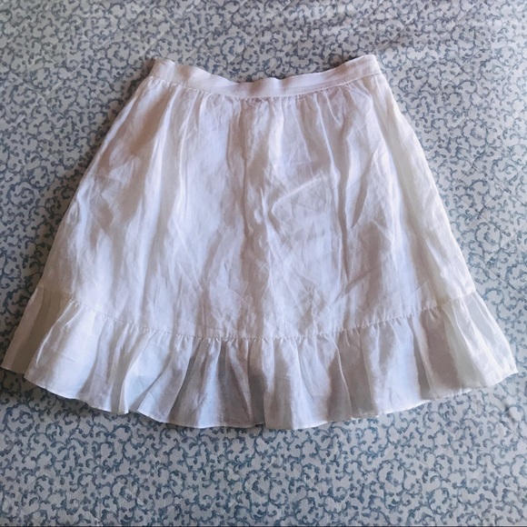 J.Crew ruffle skirt - Picture 3 of 9